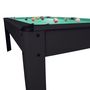 Voir la diapositive 5 : PLAY4FUN Billard Américain HARMONY 6Ft - 206,5 x 116,5 x 80 cm avec accessoires et plateau dînatoire - Couleur Noir