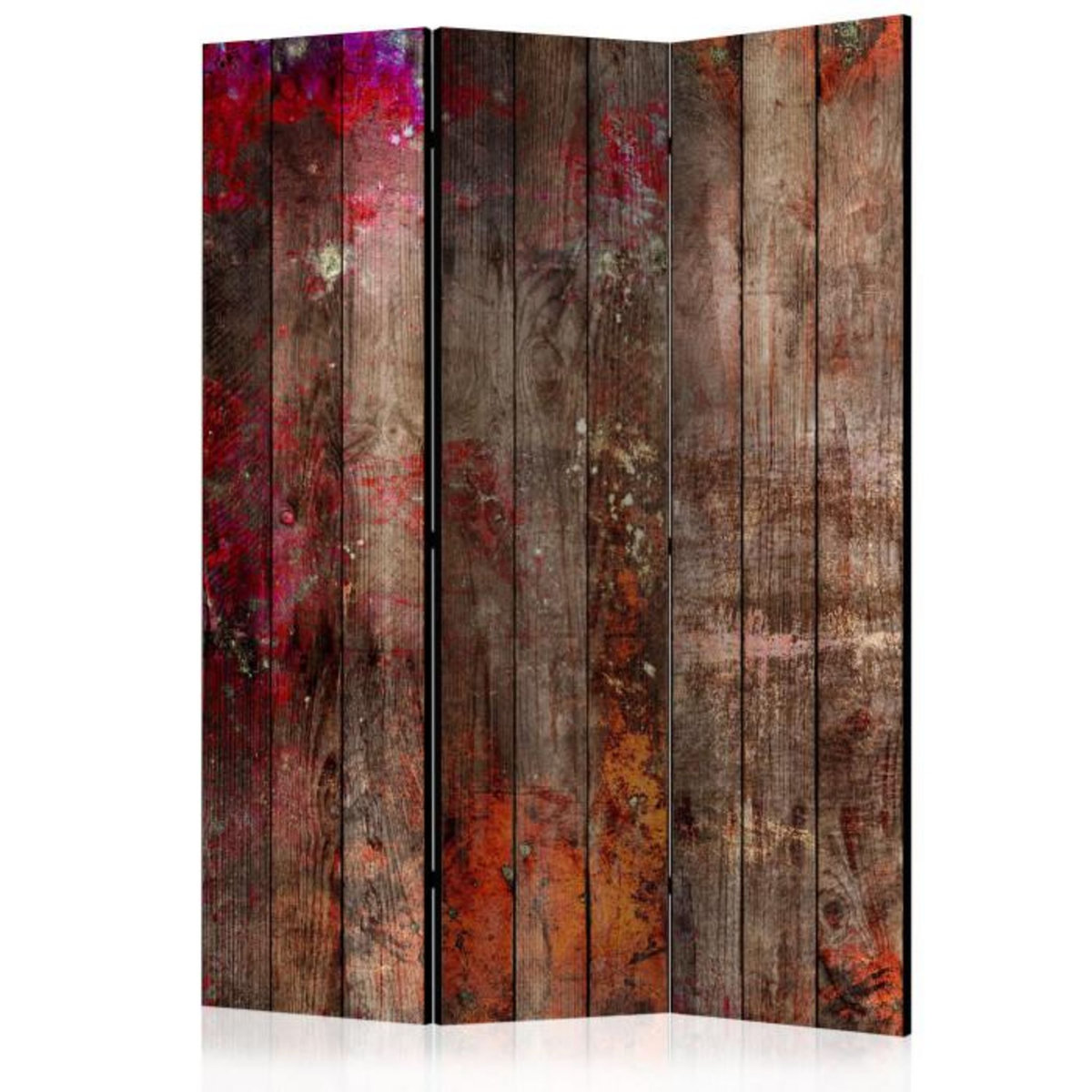 Paris Prix Paravent 3 Volets  Stained Wood  135x172cm