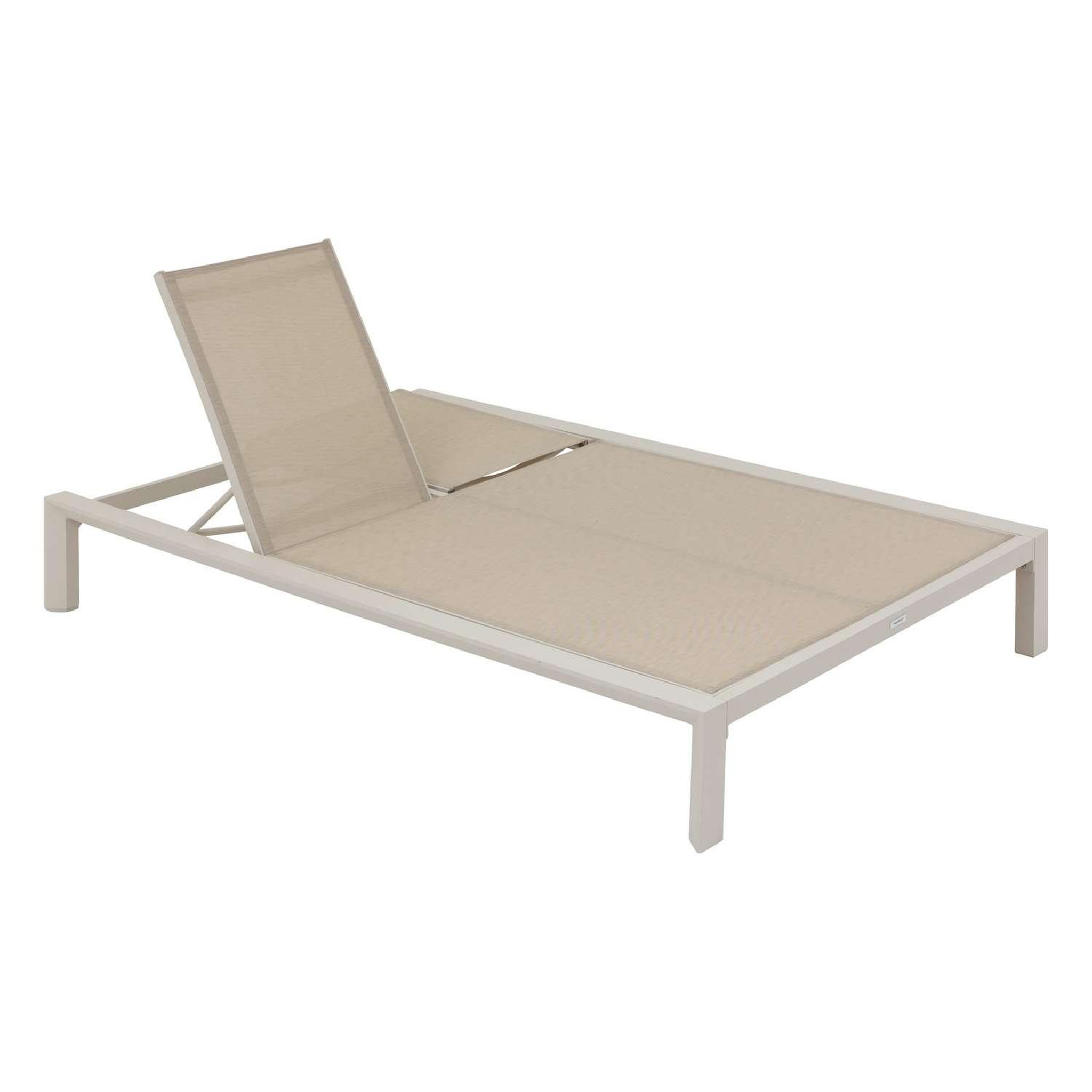 Voir la diapositive 3 : HESPERIDE Lit de piscine double evasion en aluminium