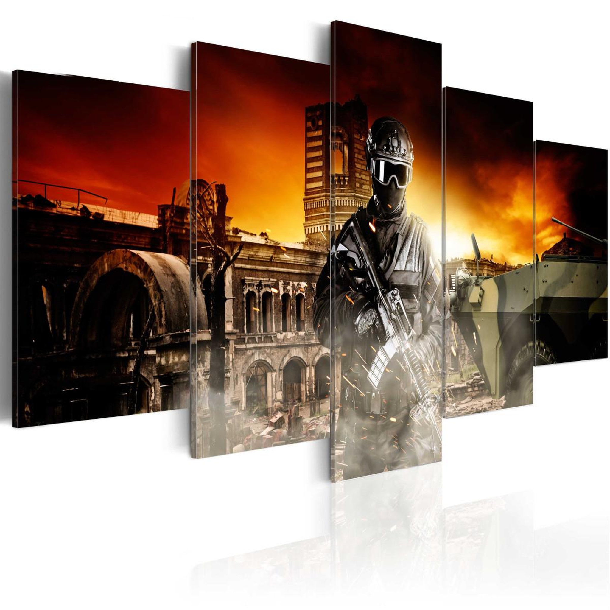 Voir la diapositive 1 : Paris Prix Tableau Imprimé  Soldier