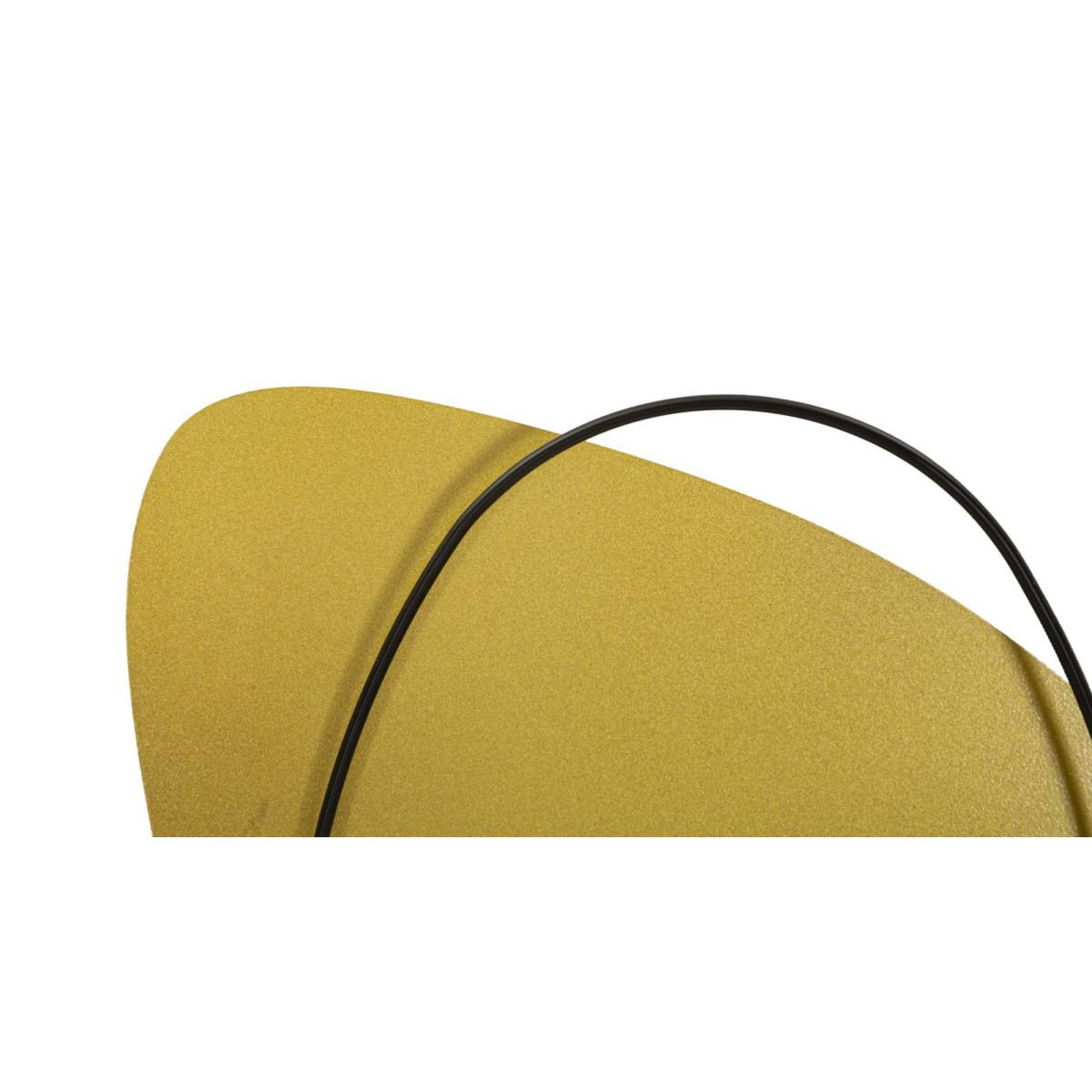 Voir la diapositive 3 : Paris Prix Applique murale en verre  circly  32cm or