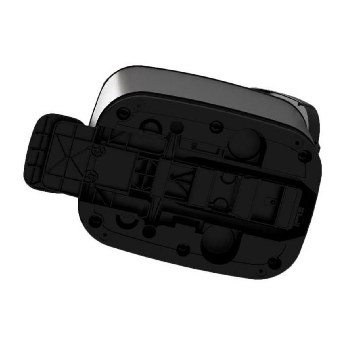 KIS KIS Poubelle a pédale Chic Bin Style - 42.5L - Noir