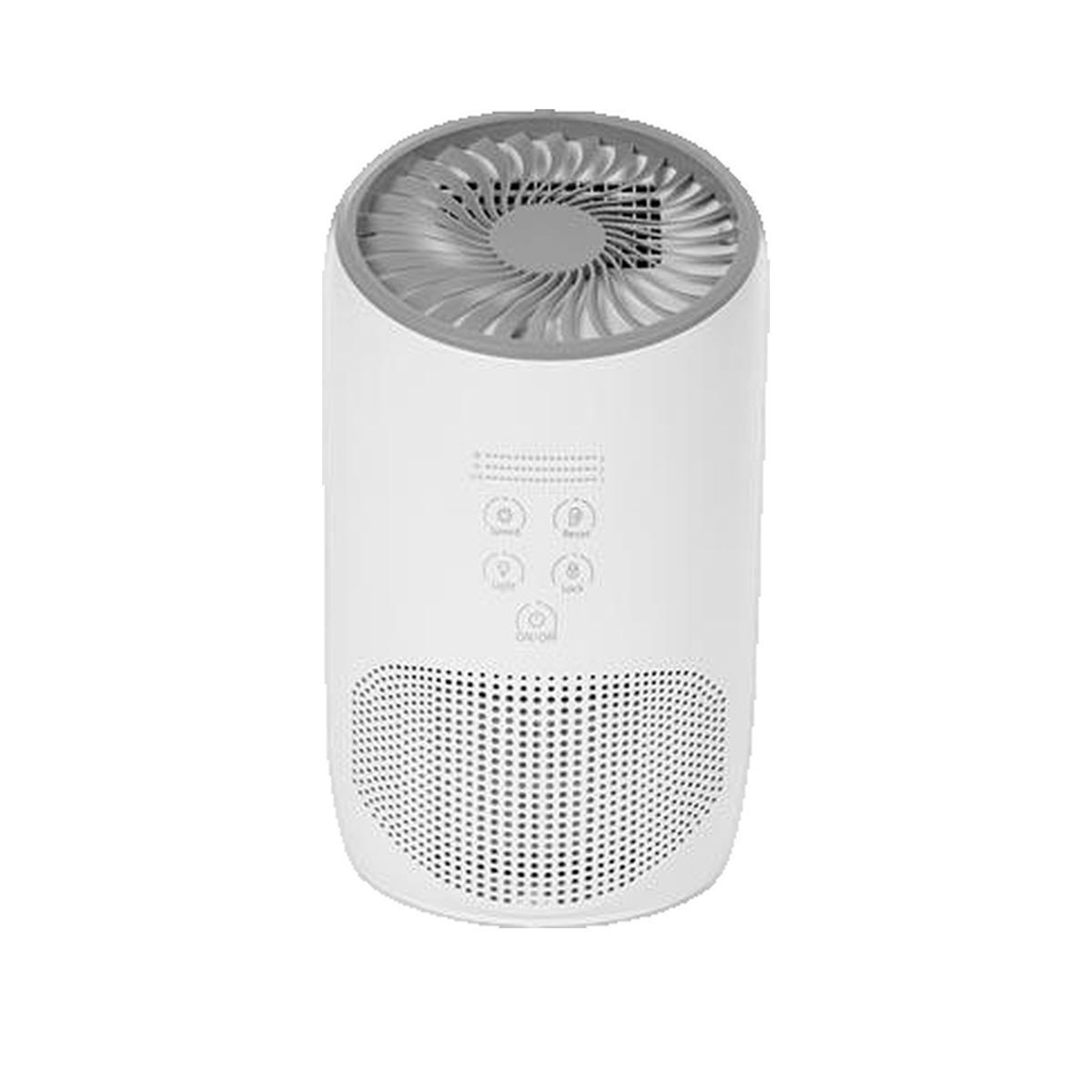 Voir la diapositive 2 : VELLEMAN Purificateur d'air Velleman 5410329719678 élégant blanc