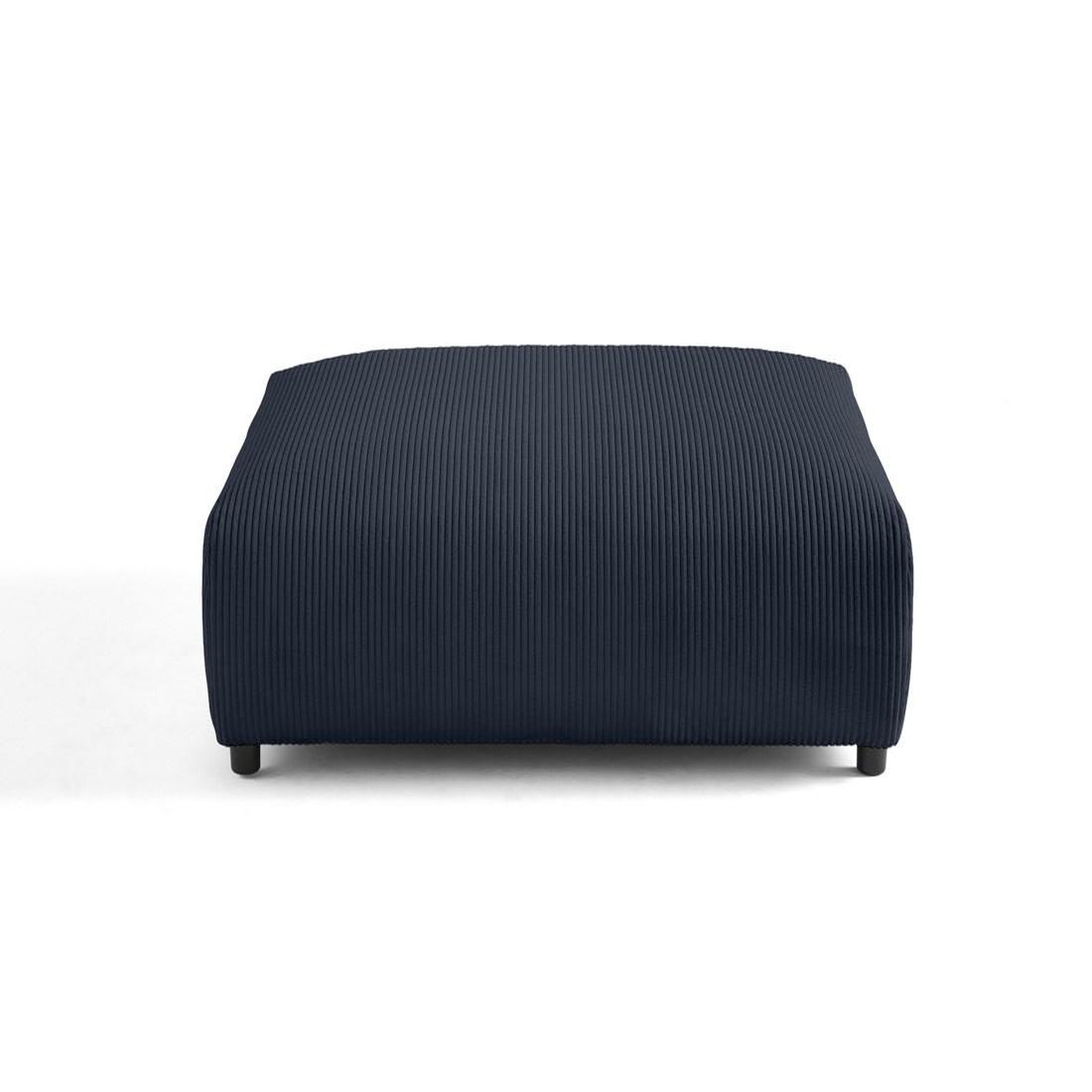 Voir la diapositive 5 : LISA DESIGN Garance - grand pouf modulable - en velours côtelé