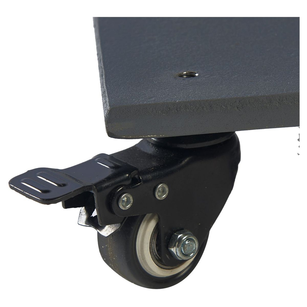 GARDENSTAR Pied de parasol carré - Acier - Bleu