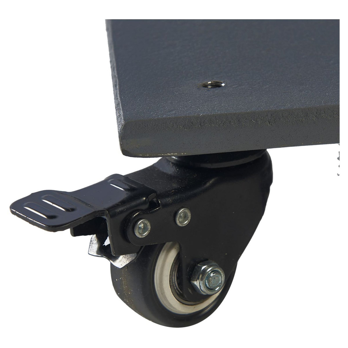 GARDENSTAR Pied de parasol carré - Acier - Bleu