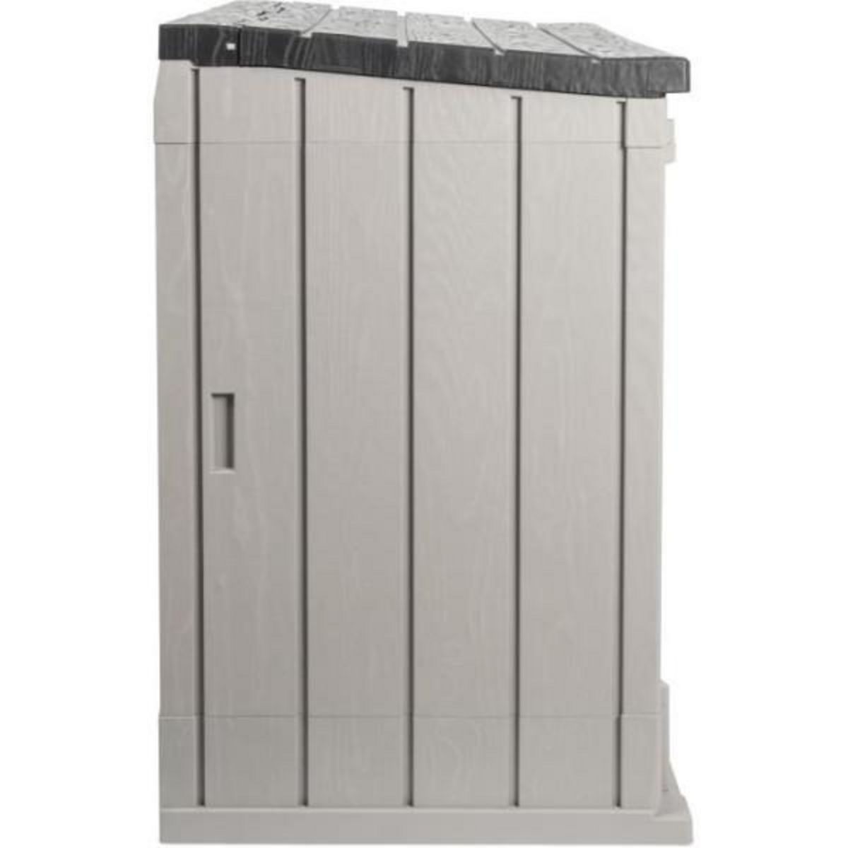 Toomax Coffre de jardin KETER STORER PLUS XL - Résine - Capacité 1270L - Taupe et marron