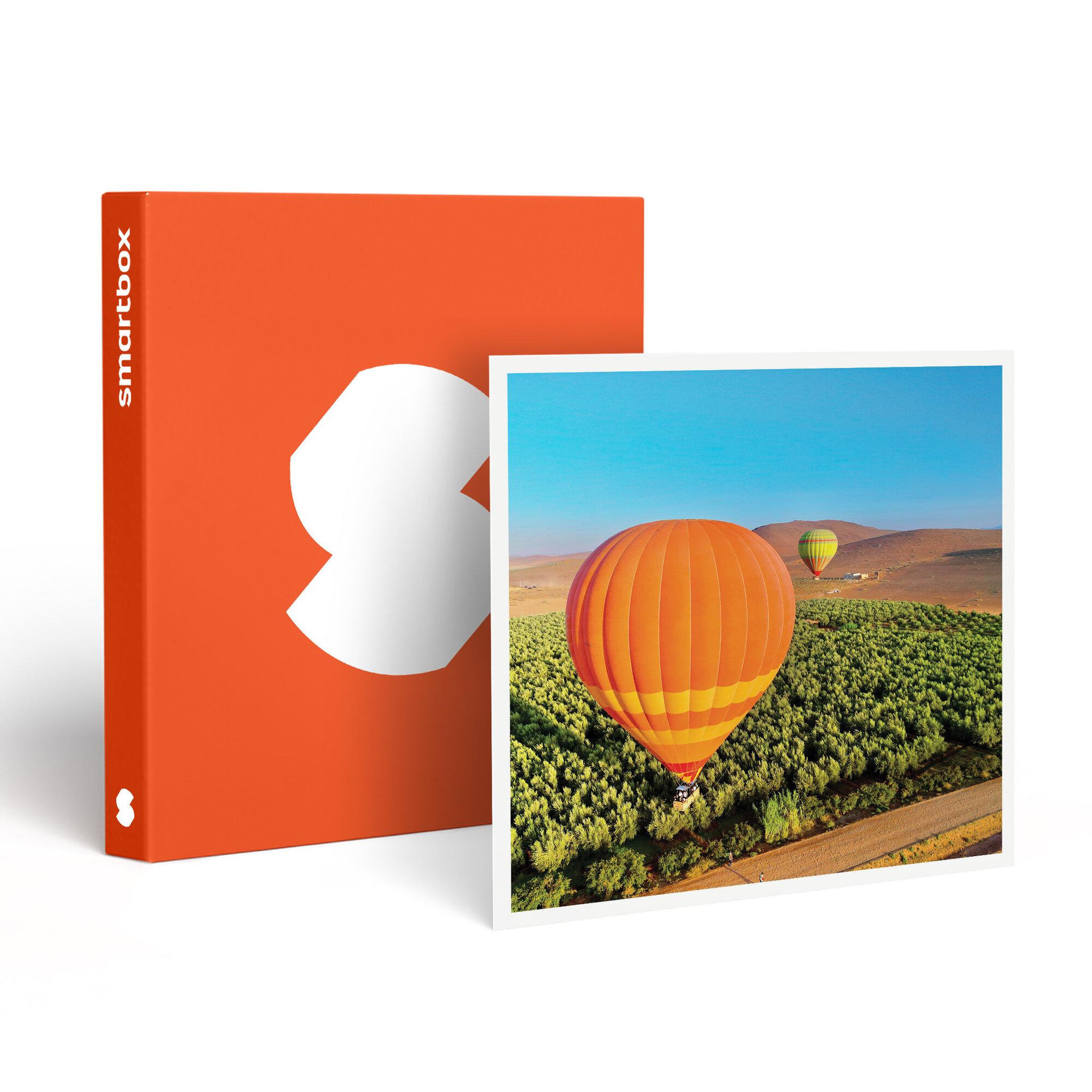 Smartbox Vol en montgolfière pour 2 personnes au-dessus de la palmeraie de marrakech - coffret cadeau sport & aventure