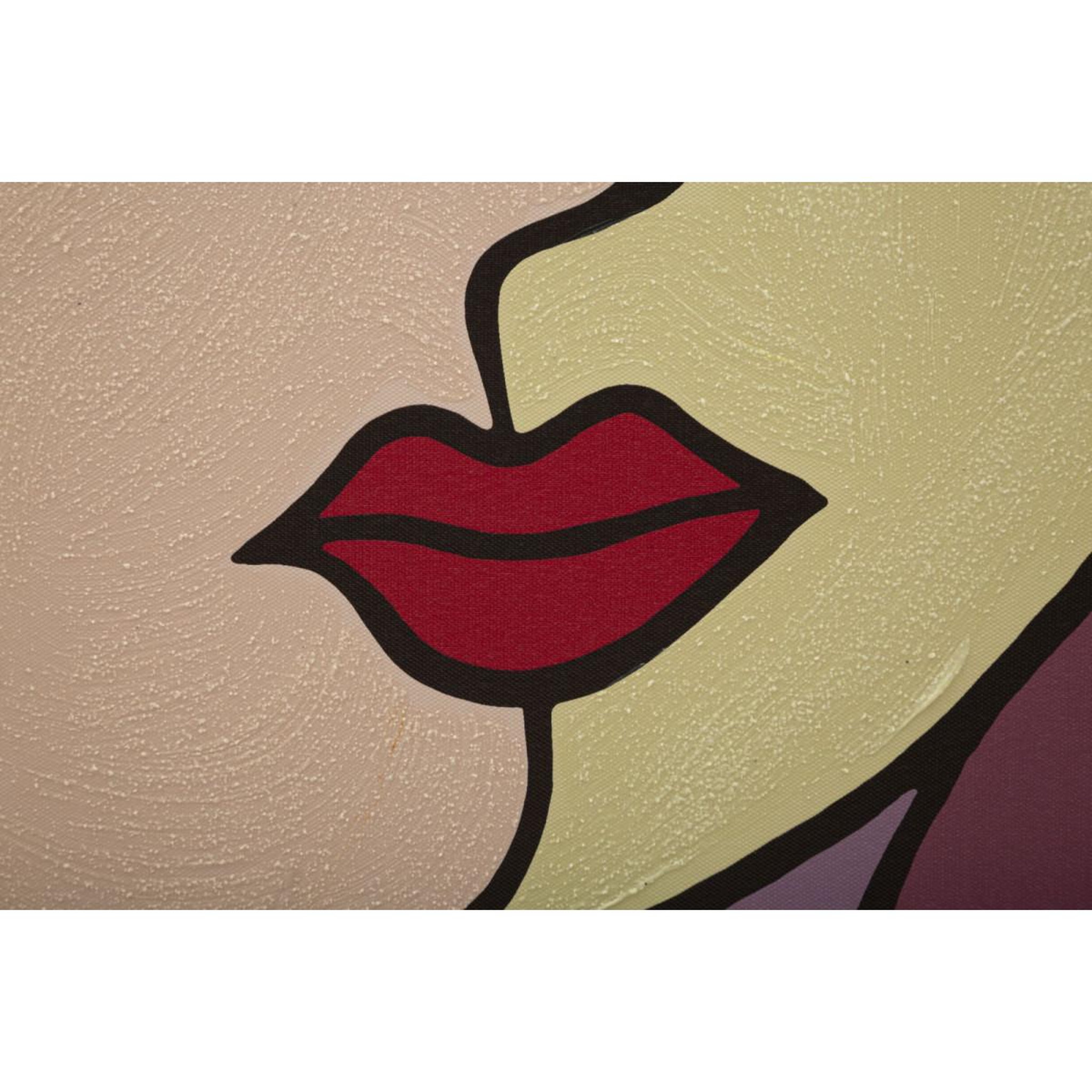 Voir la diapositive 3 : Paris Prix Toile imprimée déco  double face large  80x120cm multicolore