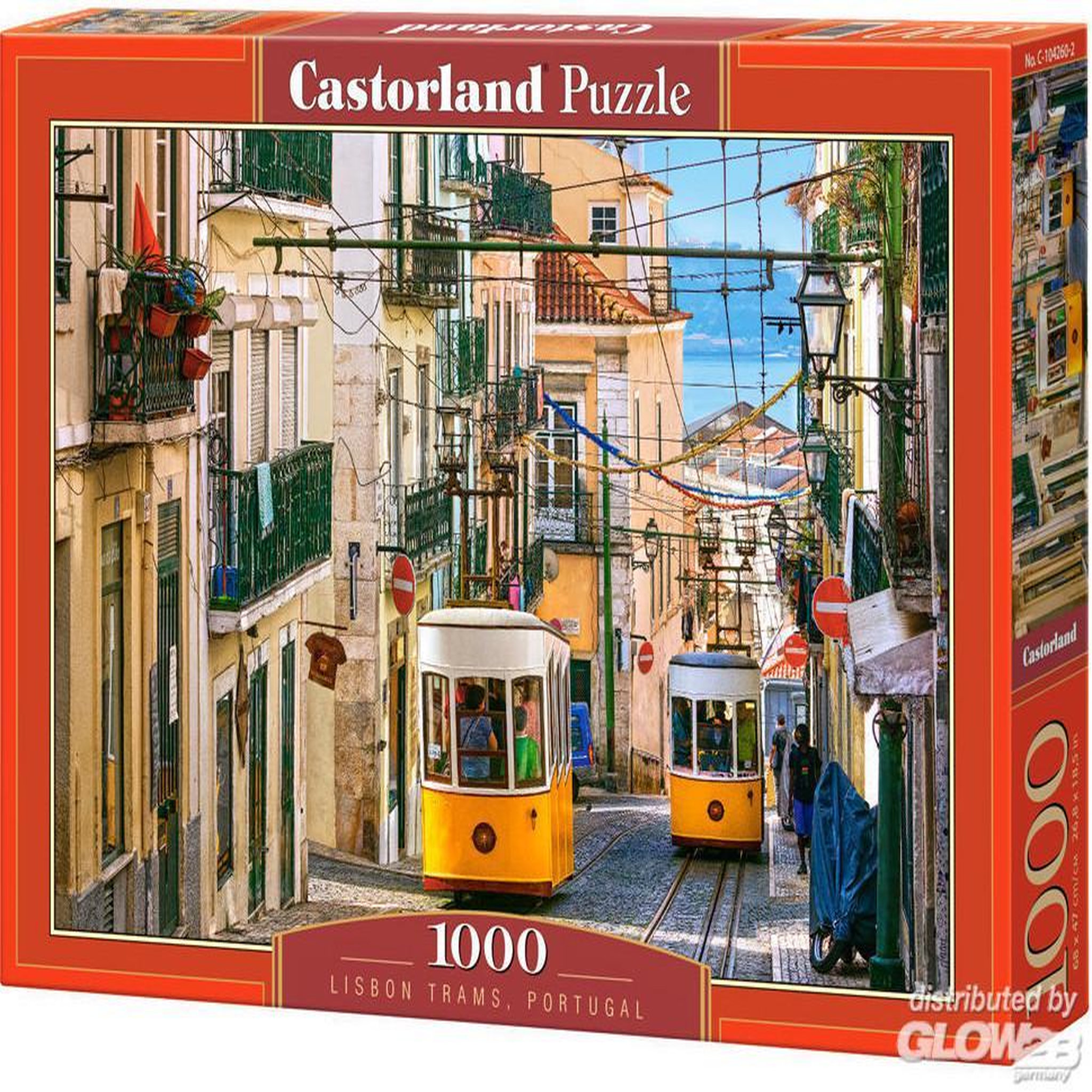 Voir la diapositive 3 : Castorland Puzzle 1000 pièces : tramway de lisbonne, portugal