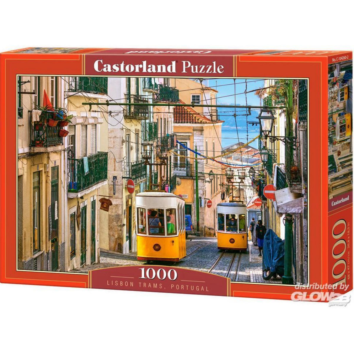 Castorland Puzzle 1000 pièces : Tramway de Lisbonne, Portugal