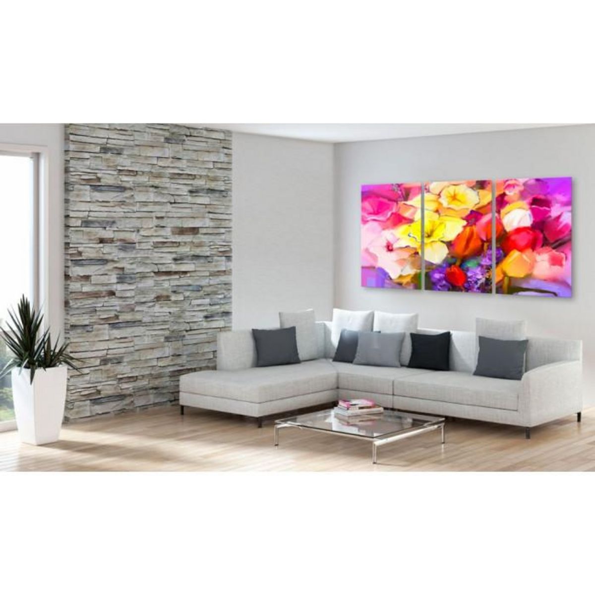 Paris Prix Tableau Imprimé  Rainbow Bouquet