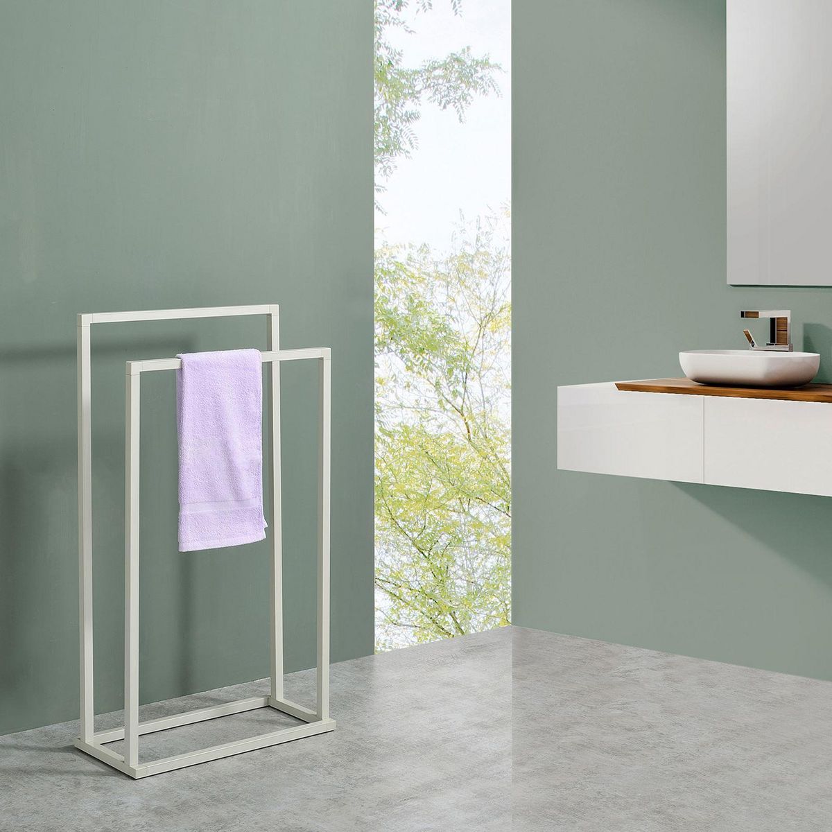 IDIMEX Porte-serviettes MAILO, en métal