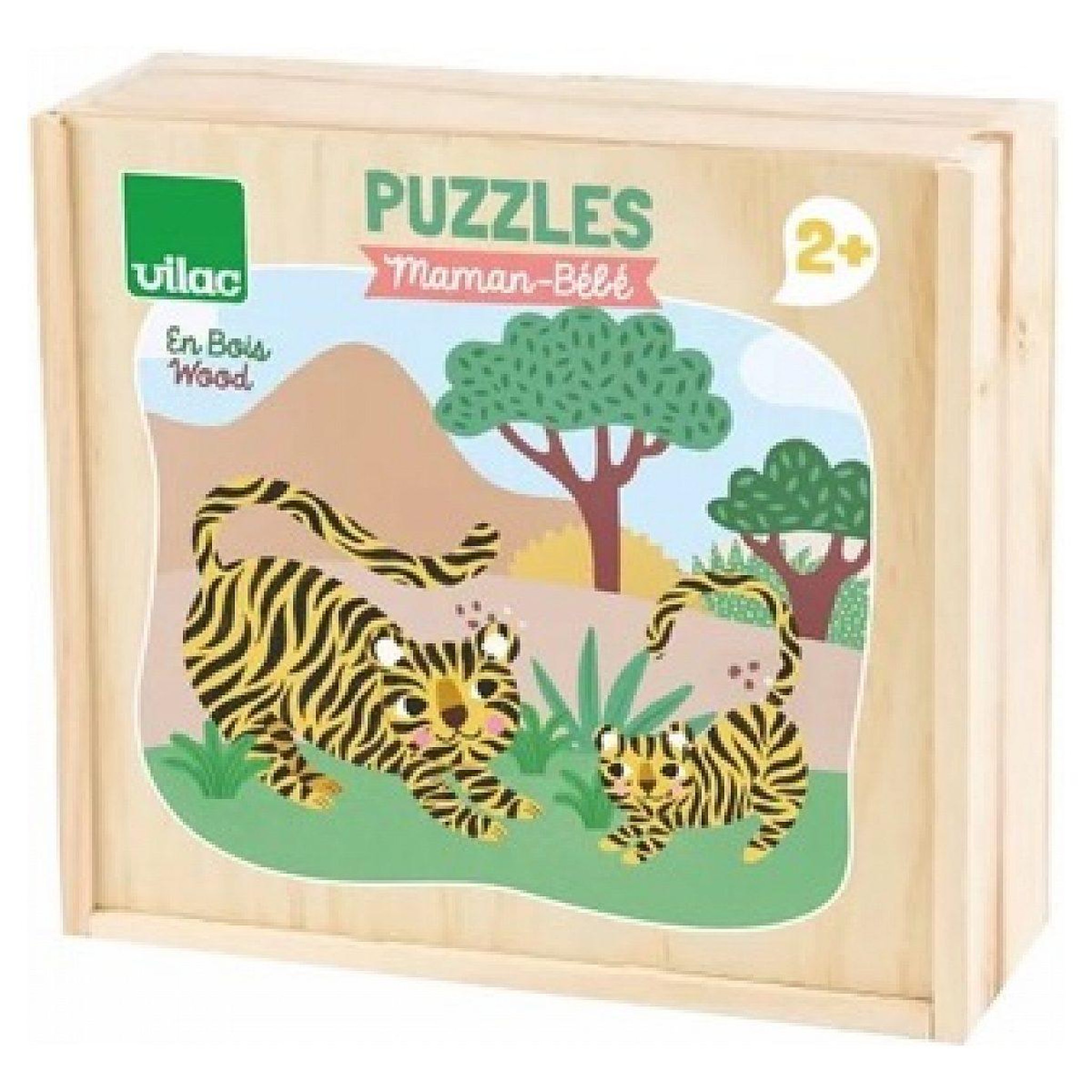 Vilac Puzzles maman bebe - michelle carlsund