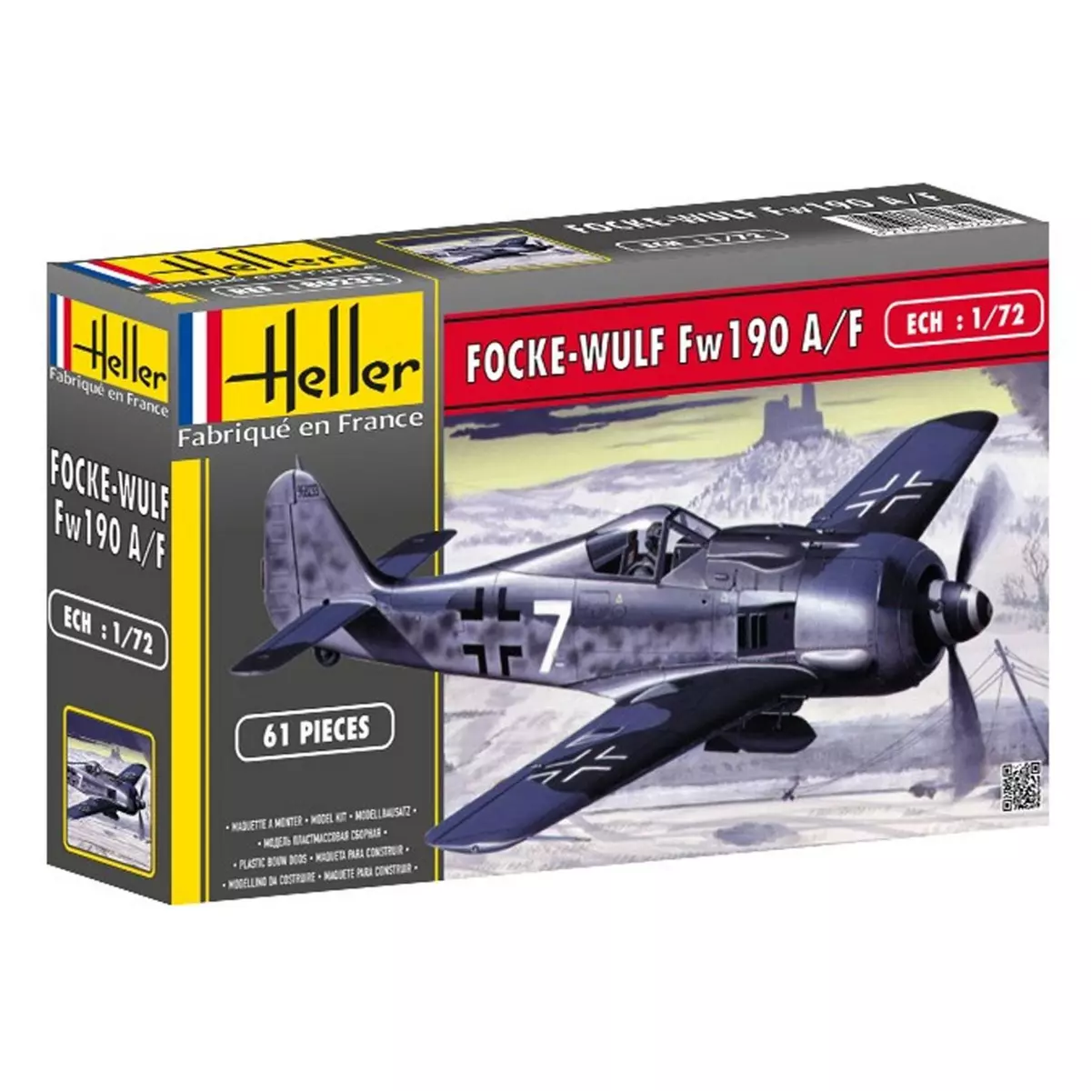 Heller Maquette avion FOCKE WULF Fw 190 A8/F3