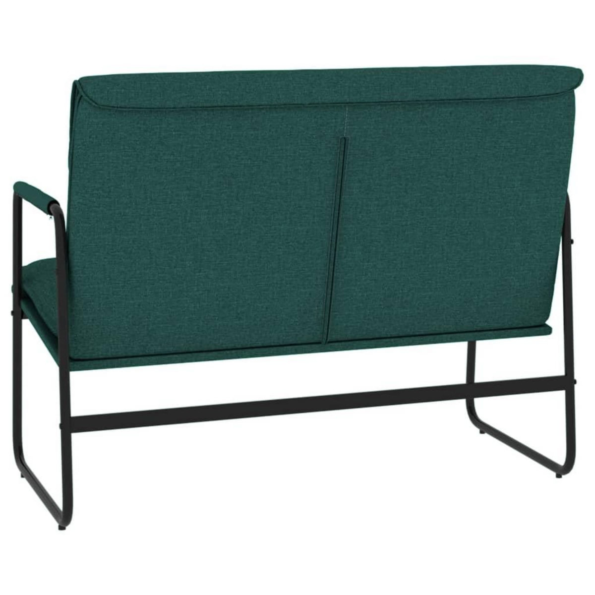 VIDAXL Banc Vert fonce 100x64x80 cm Tissu