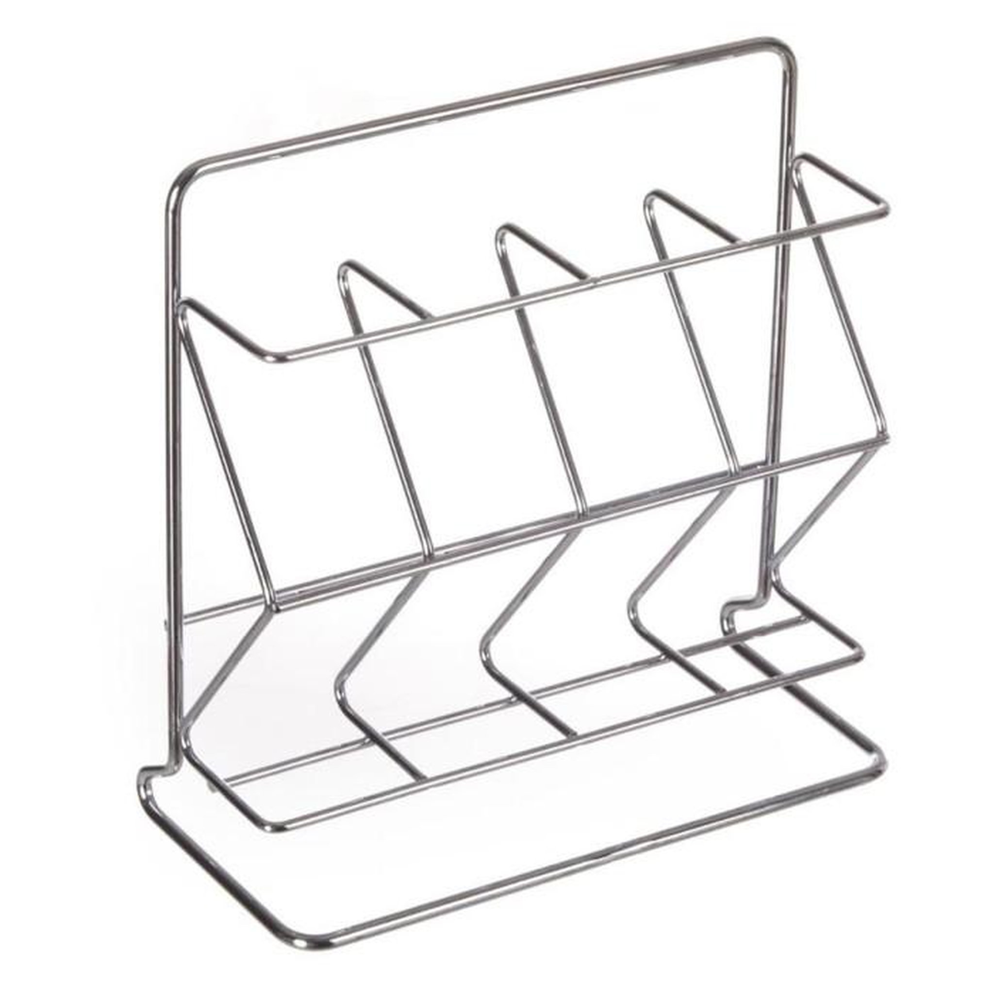 SECRET DE GOURMET Porte Boîtes à Capsules Café  Métal  17cm Argent