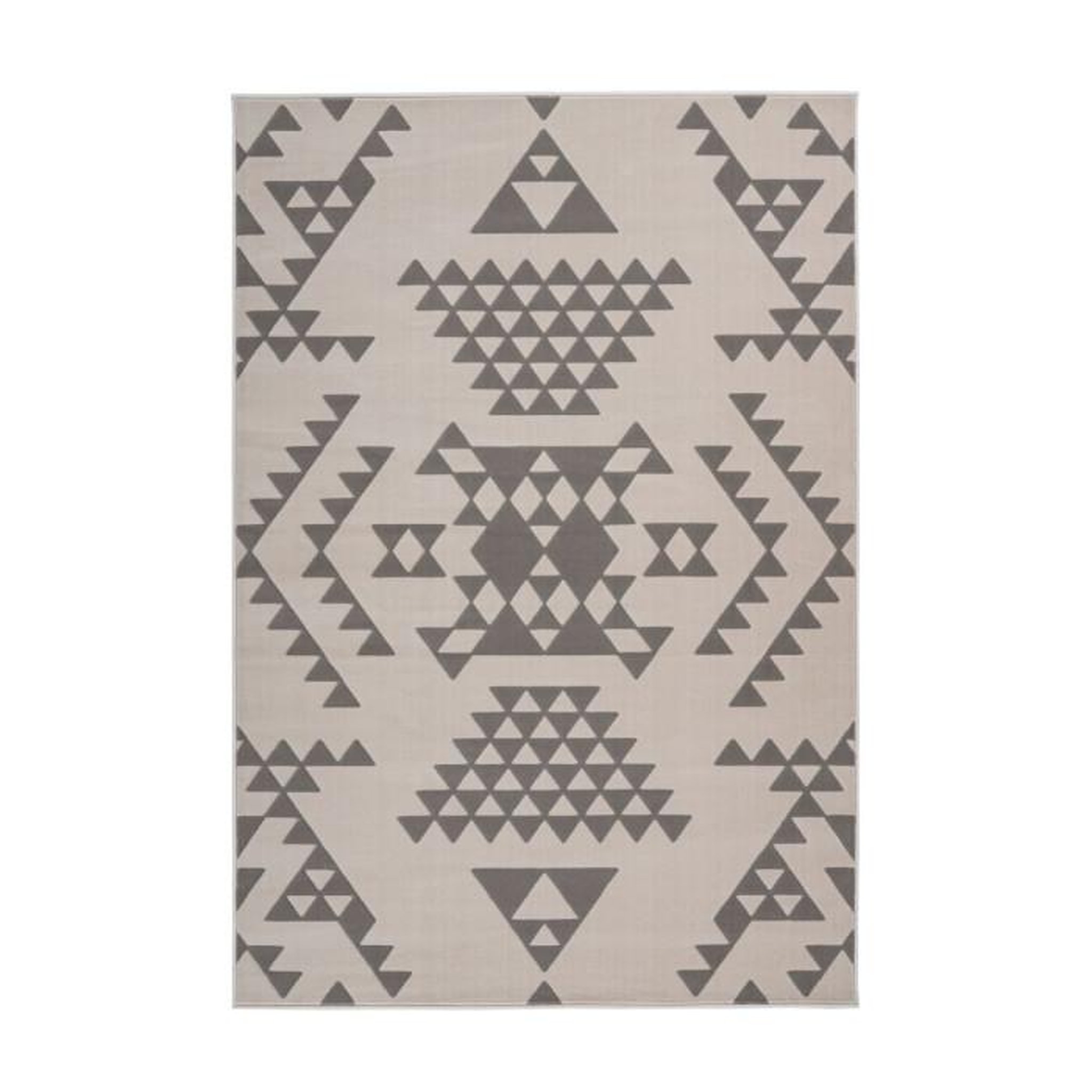 Paris Prix Tapis Ethnique à Poils Courts  Esperanto VI  Taupe. Coloris disponibles : Marron