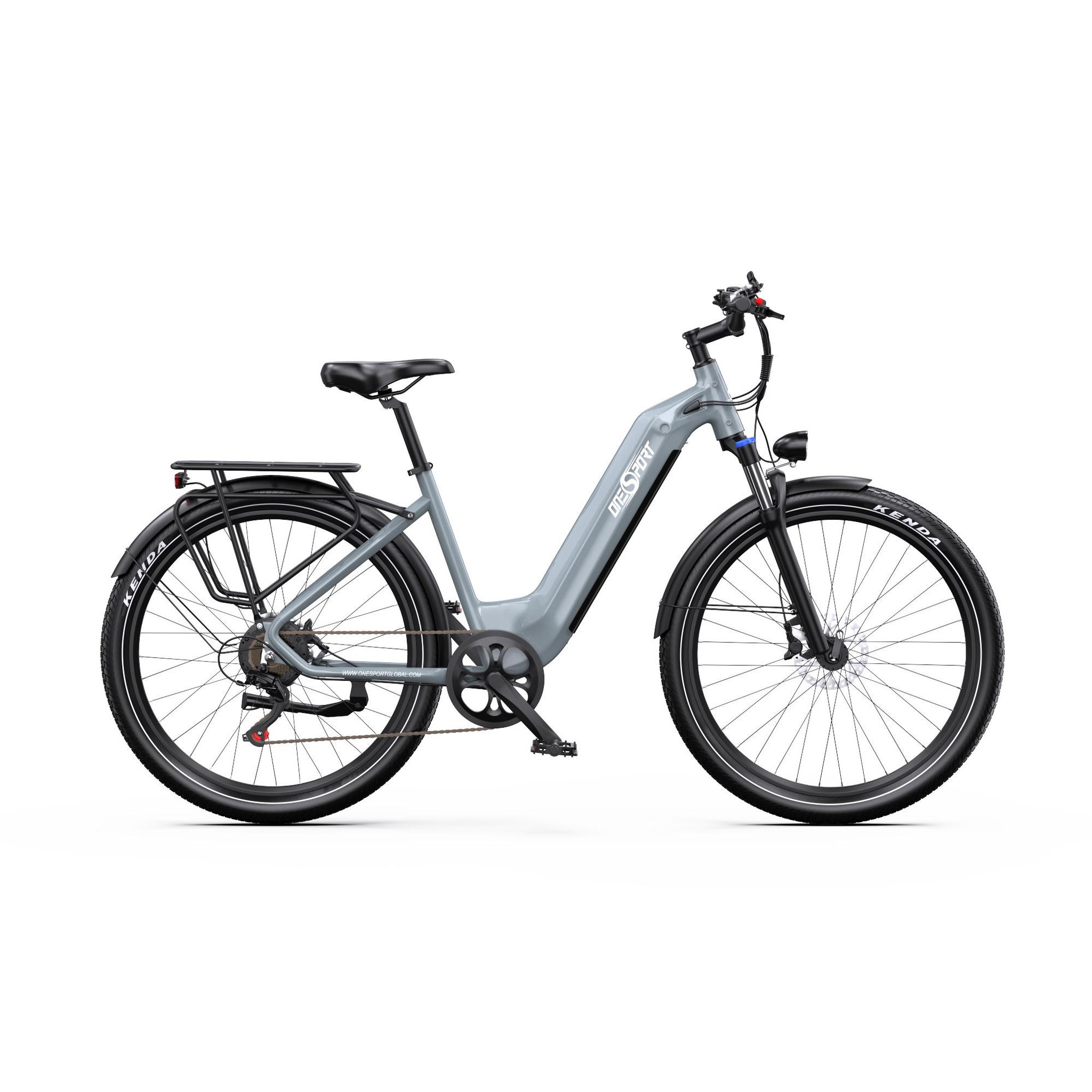Voir la diapositive 1 : ONESPORT Vélo électrique urbain OneSport OT05 27,5