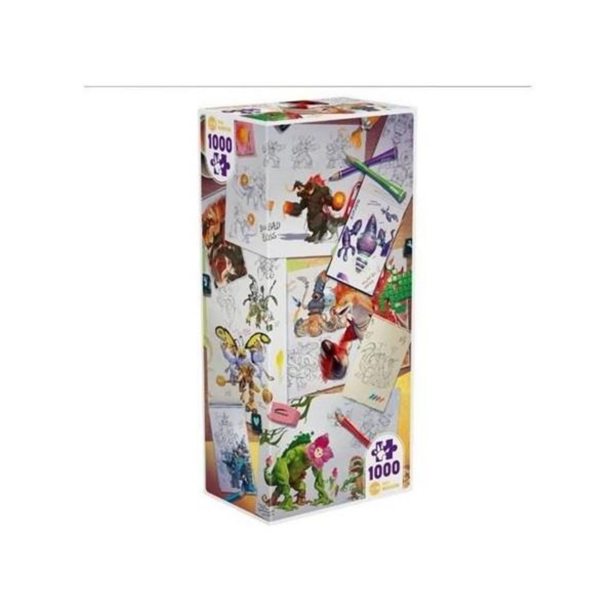 Iello Puzzle Iello Universe Making of Monsters 1000 pièces