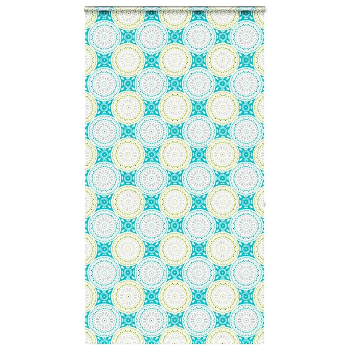 VIDAXL Store enrouleur de douche avec cassette largeur du tissu 126 cm