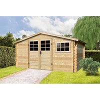 Garage panneau bois 16mm - 15.6 m²