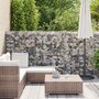 Voir la diapositive 3 : VIDAXL Mur a gabion avec couvercles Acier galvanise 900 x 50 x 150 cm