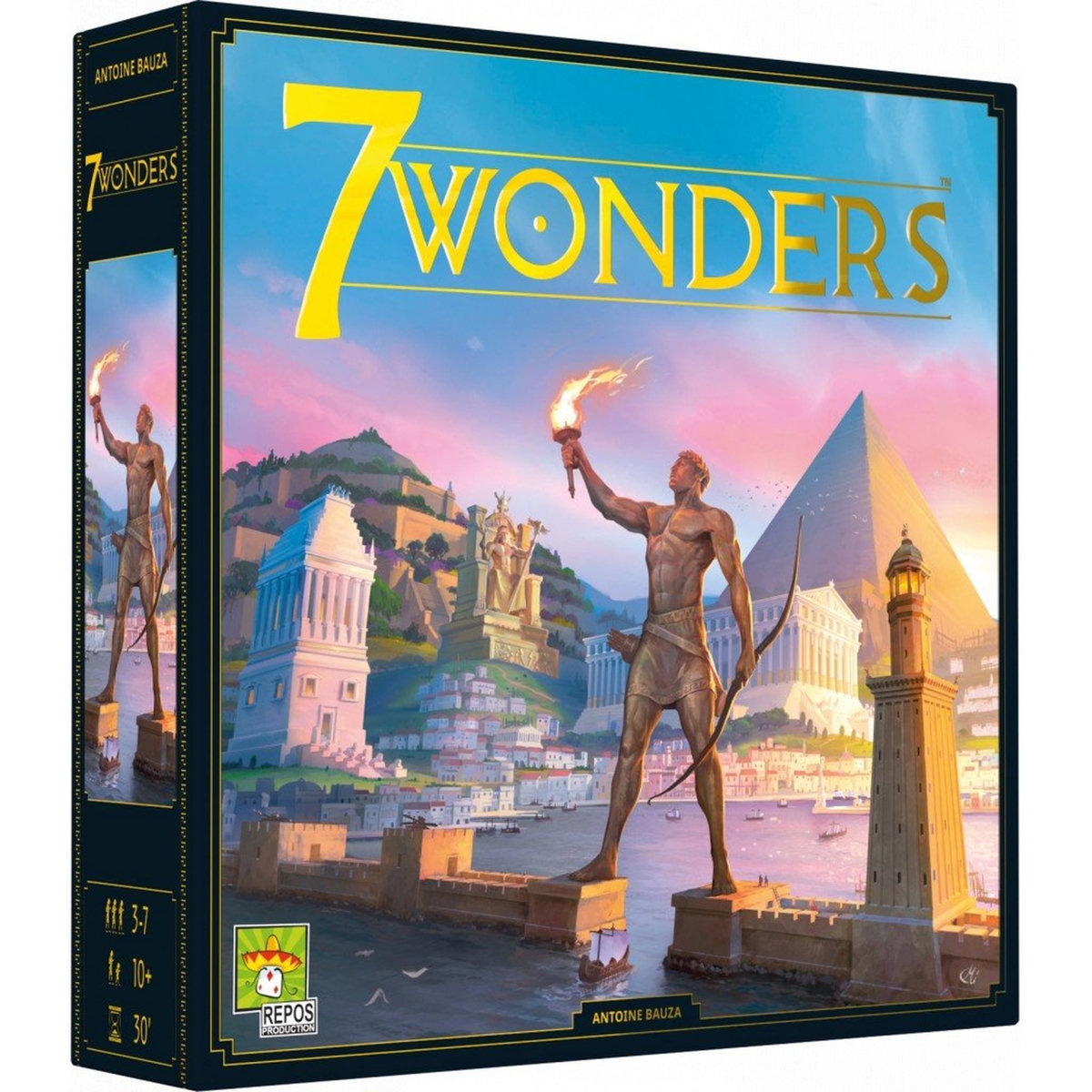 ASMODEE Jeu 7 Wonders