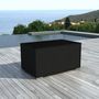 Voir la diapositive 3 : Paris Prix Coffre de Rangement en Résine  Tressé  132cm Noir