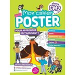 MON CAHIER POSTER VIVE LE CM2. 12 POSTERS GEANTS ET PLEIN DE STICKERS A REPOSITIONNER !, Ledoux Julien