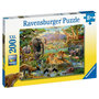 Voir la diapositive 1 : RAVENSBURGER Puzzle 200 pièces XXL - Animaux de la savane