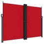 Voir la diapositive 2 : VIDAXL Auvent lateral retractable rouge 180x1000 cm