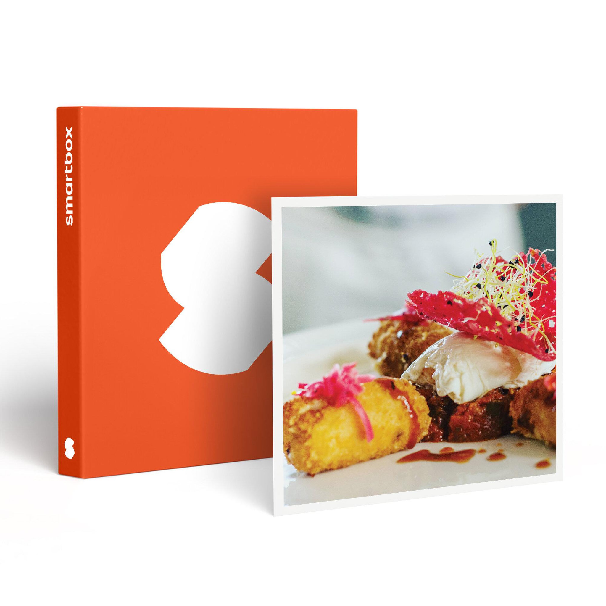 Smartbox Cours de cuisine de 3h30 d'un menu de chef 3 plats à domicile pour 4 avec dégustation - coffret cadeau gastronomie
