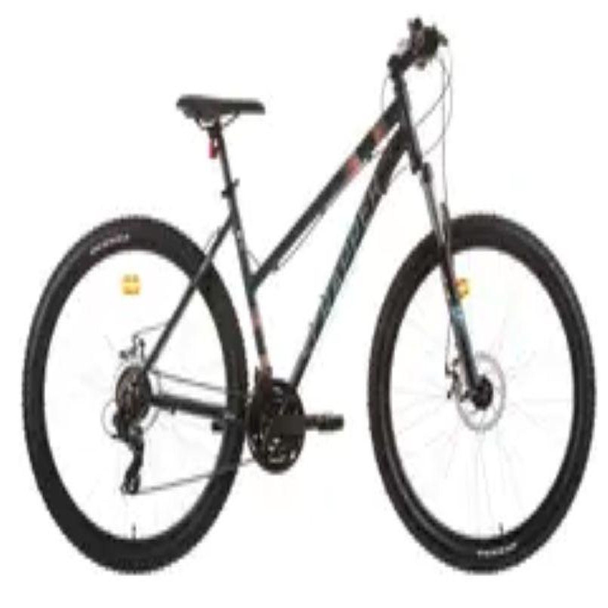 SCRAPPER Vélo vtt 27.5'' scrapper femme - cadre alu 483 mm - doube discs - fourche télescopique - 21 vitesses équipé shimano