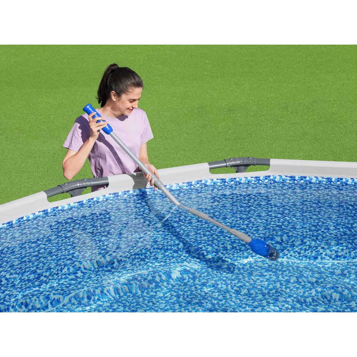 BESTWAY Aspirateur de piscine et spa à batterie Aquatech - Bestway