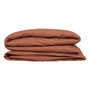 Voir la diapositive 2 : ATMOSPHERA Housse de Couette  Intérieur  140x200cm Terracotta