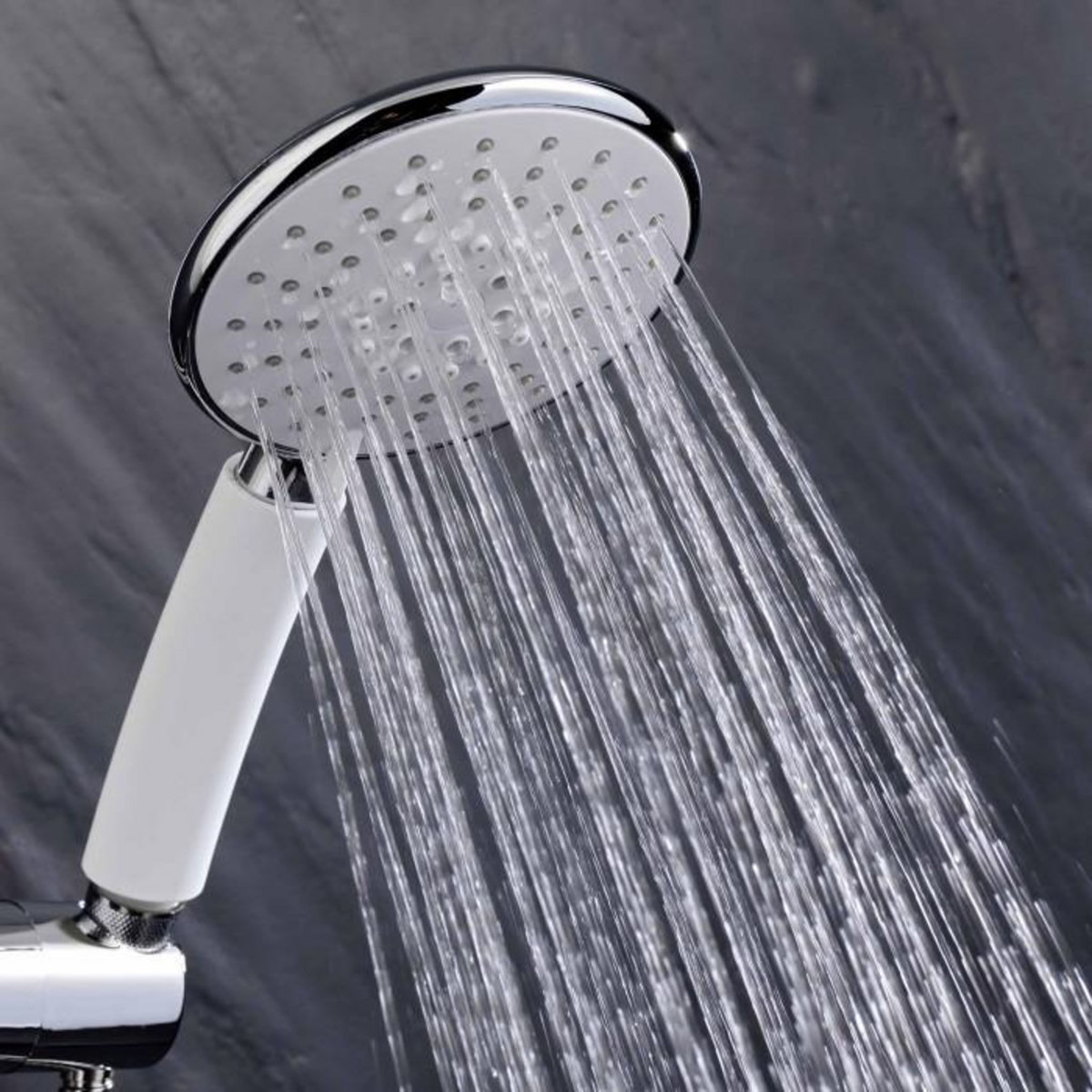 Paris Prix Pommeau de Douche 5 Fonctions  Hydro  22cm Chrome