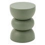 Voir la diapositive 1 : Paris Prix Table d'Appoint Design en Métal  Lise  43cm Vert