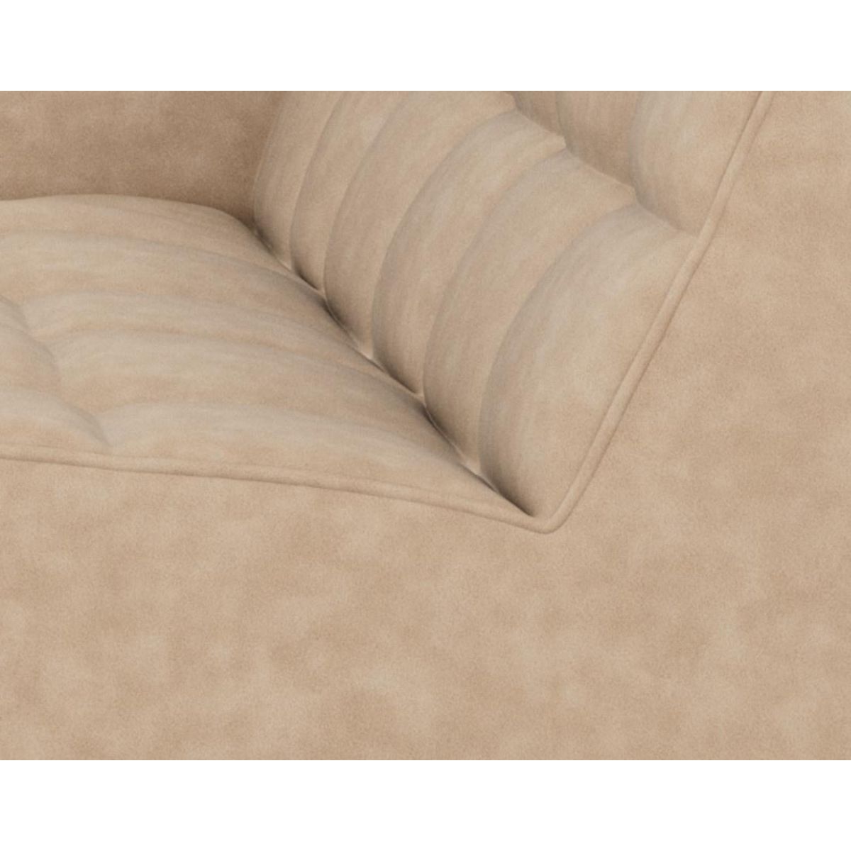 LISA DESIGN Alya - canapé modulable d'angle réversible 5 places en simili