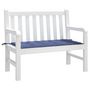 Voir la diapositive 3 : VIDAXL Coussin de banc de jardin bleu marine 120x50x3 cm tissu oxford