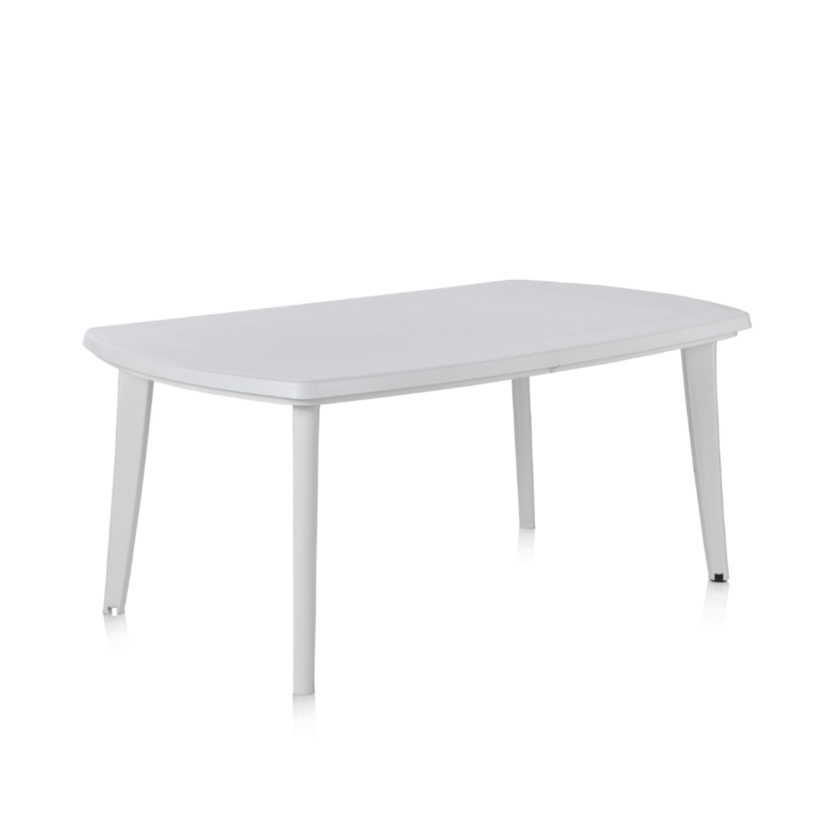 CONCEPT USINE Table extensible 4 à 8 places blanche 170x90x73 ATLANTICA