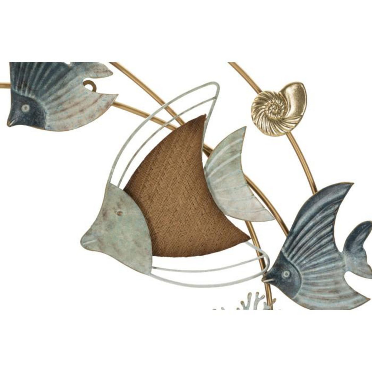 Paris Prix Décoration Murale en Métal  Dory  86cm Multicolore