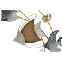 Voir la diapositive 2 : Paris Prix Décoration Murale en Métal  Dory  86cm Multicolore