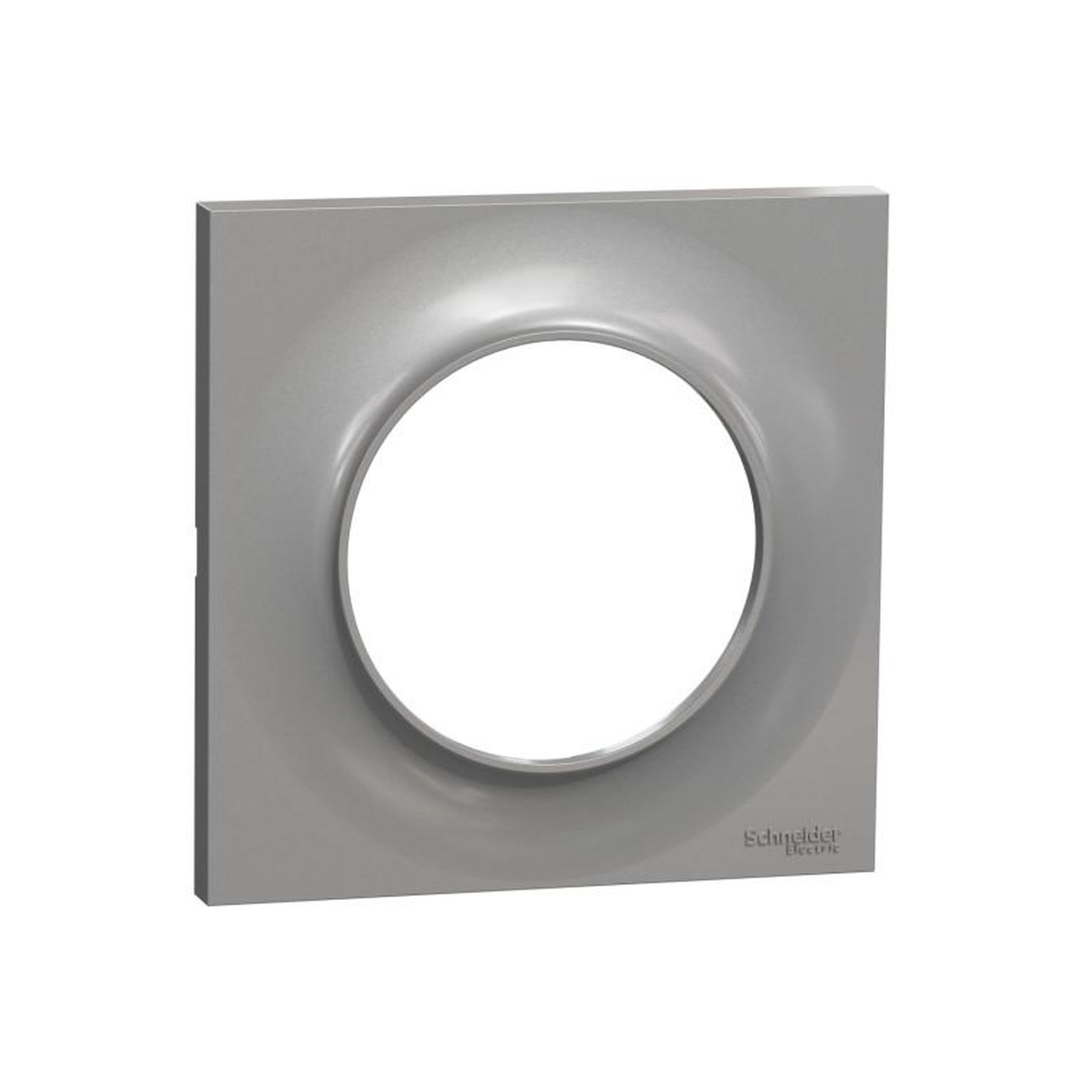 Schneider Electric Plaque ODACE Styl alu 1 poste SCHNEIDER ELECTRIC S520702E