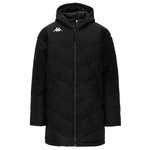 KAPPA Parka Noire Homme Kappa Giambolo. Coloris disponibles : Noir