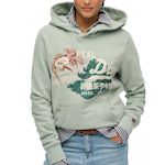 SUPERDRY Sweat  Femme Superdry Tokyo. Coloris disponibles : Vert