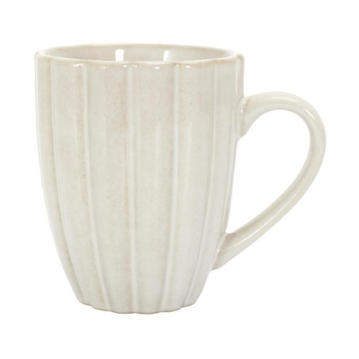 Paris Prix Lot de 6 Mugs en Céramique  Vlora  30cl Beige
