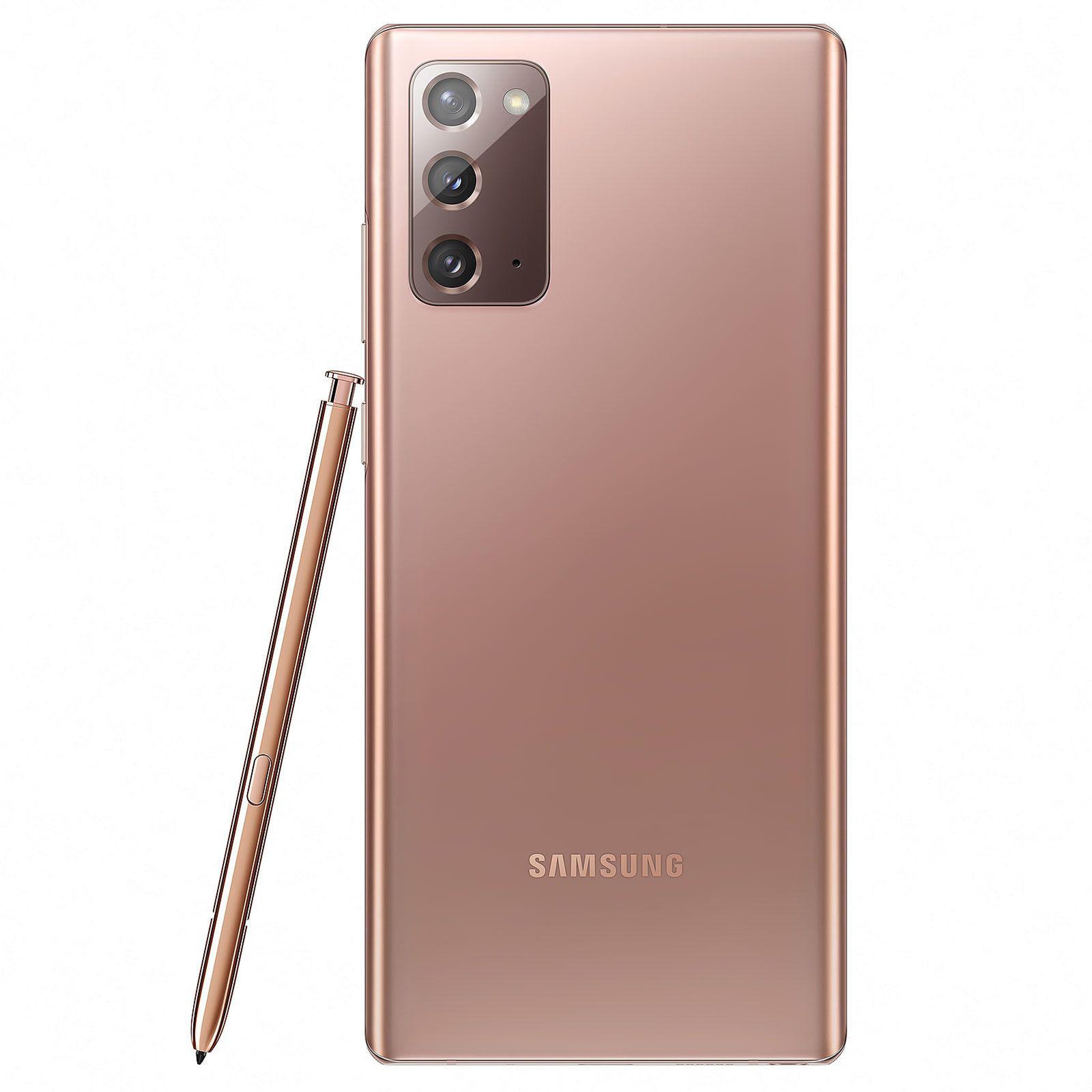Voir la diapositive 3 : Samsung Galaxy Note 20 (Dual Sim) Reconditionné 256 Go - Grade A - Bronze