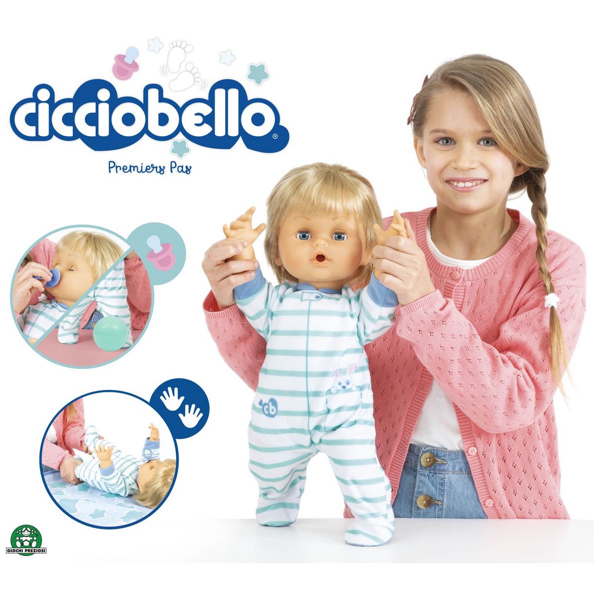 GIOCHI PREZIOSI Poupée - Cicciobello Premiers Pas