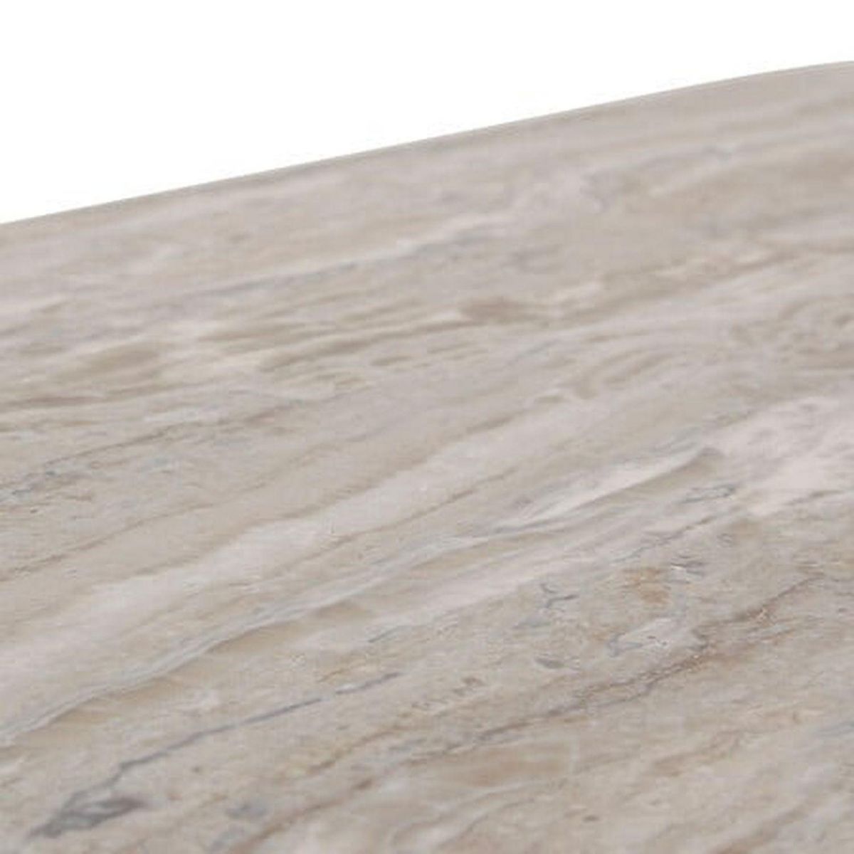 ATMOSPHERA Console design effet marbre TUSCO - Noir